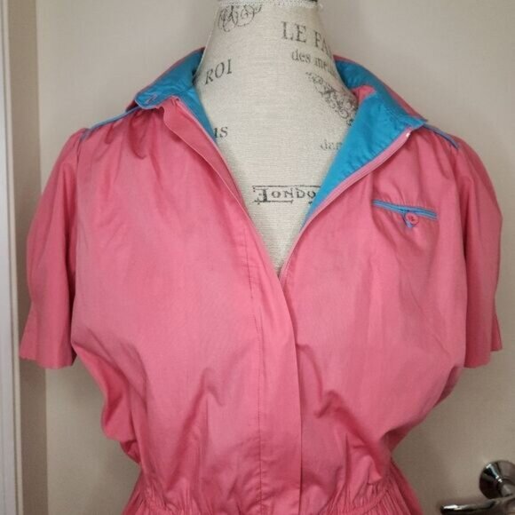 80s pink dress - Picture 5 of 12